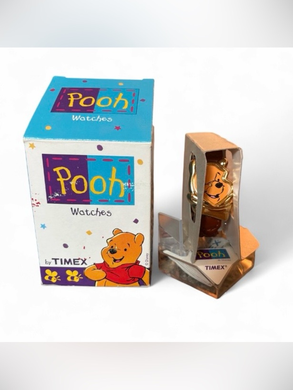 Vintage 90s Winnie the Pooh Timex Watch with Original Display Box – Disney